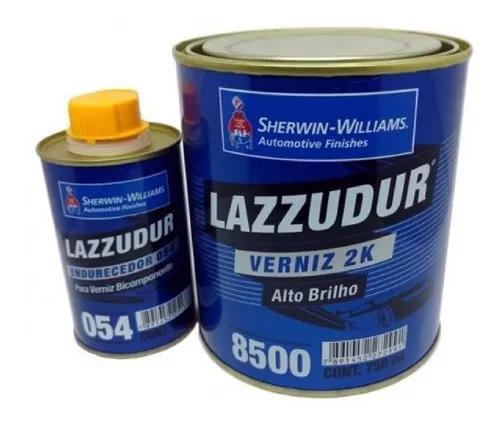 Verniz Automotivo 2k Alto Brilho 8500 900ml Lazzuril