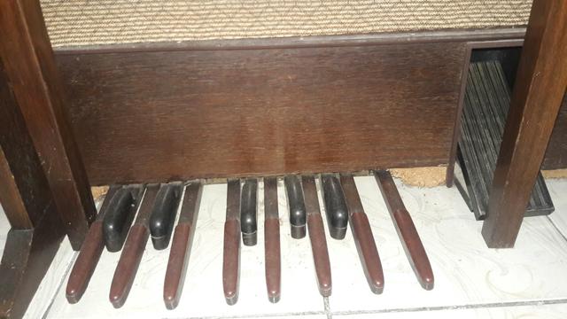 Órgão gambitt antigo madeira