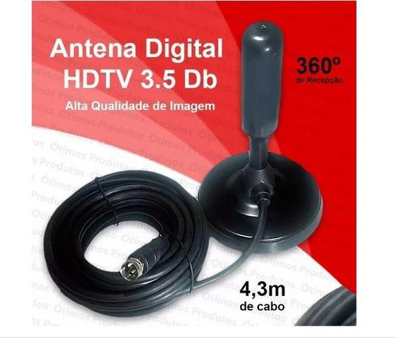 Antena Interna Tv Digital Hdtv Dtv - Full Hd Sinal Digital