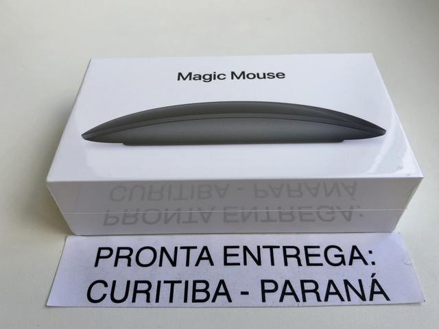  Apple Magic Mouse 2 Cinza Espacial (Novo, Lacrado).