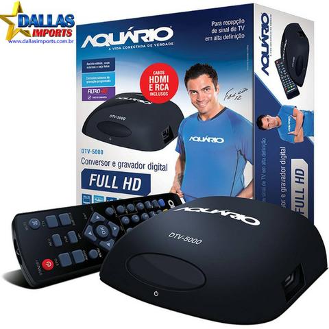 Conversor & Gravador Digital Aquario Dtv- Full Hd Hdmi