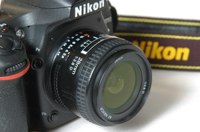 Lente 28mm 2.8 AF D Nikon fixa FX Original Nikkor AF D 35mm