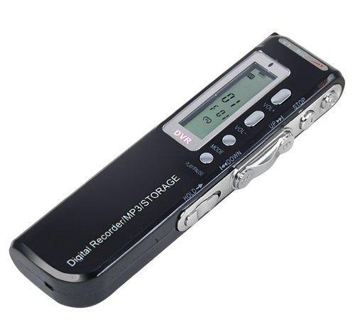 Mini Gravador De Áudio Voz Digital 8gb Escuta Telefônica