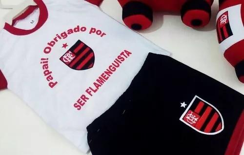 Conjuntinho Para Criança Bebê Flamengo