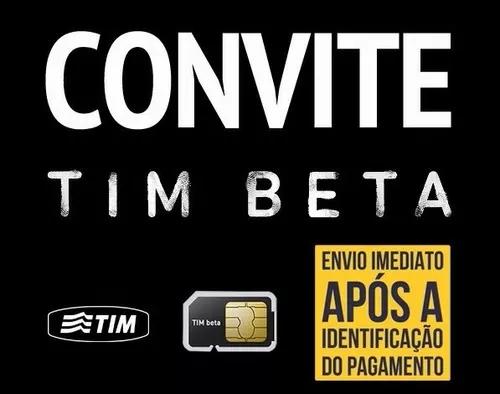 Convite Tim Beta