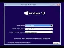 Formatação Instalação Windows