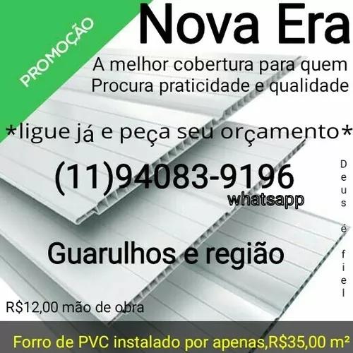 Forro Pvc Instalado Com Nosso Material