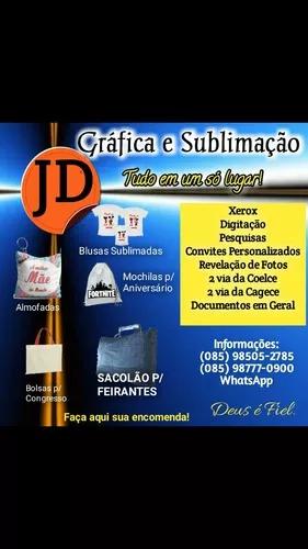 Gráfica E Sublimação