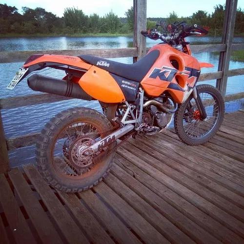 Ktm 625 Sxc Com Tanque Extra Da Ktm 640 Adventure