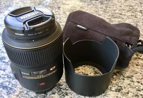 Lente Nikon Macro 105mm - Vendo