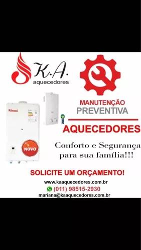 Manutenção Preventiva - Aquecedor A Gás