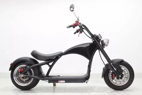 Moto Elétrica Scooter Muuv - Chopper Black - 2019 Preta