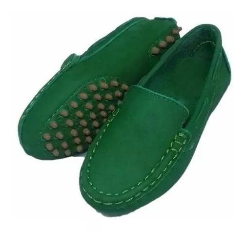 Sapato Mocassim Infantil / De Criança Masculino Couro Lindo