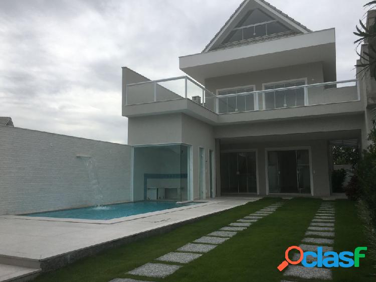 Casa com 5 suítes no Riviera del Sol - Recreio dos