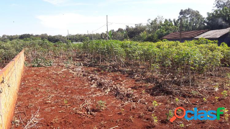 Chácara urbana no bairro por do sol 774m² sh - Chácara a