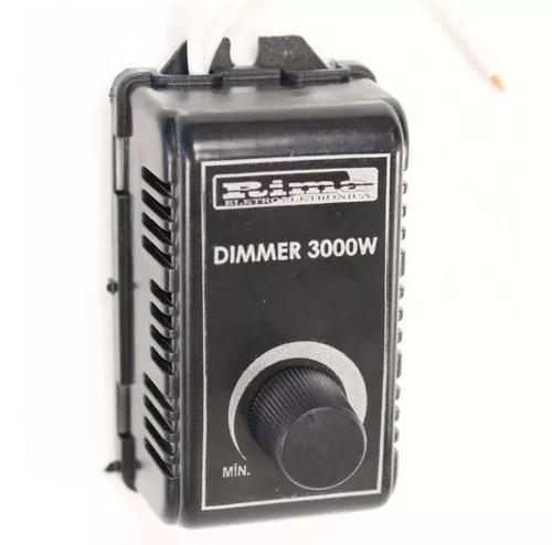 Controlador Dimmer Dimer Rotativo 3000w Bivolt 110v 220v
