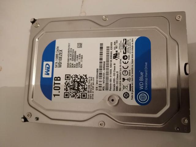 HD 1TB 3,5" Western Digital