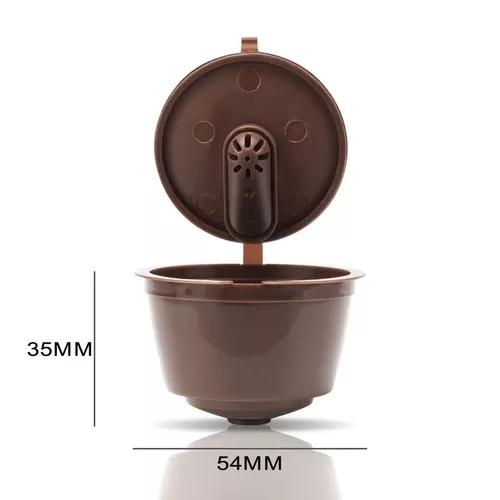 Kit 5 Cápsula Reutilizável Dolce Gusto Recarregável A