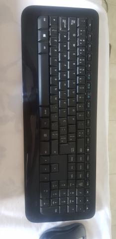 Mouse e teclado microsoft