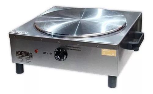 Máquina Crepe Francês Panquequeira Elétrica Ad