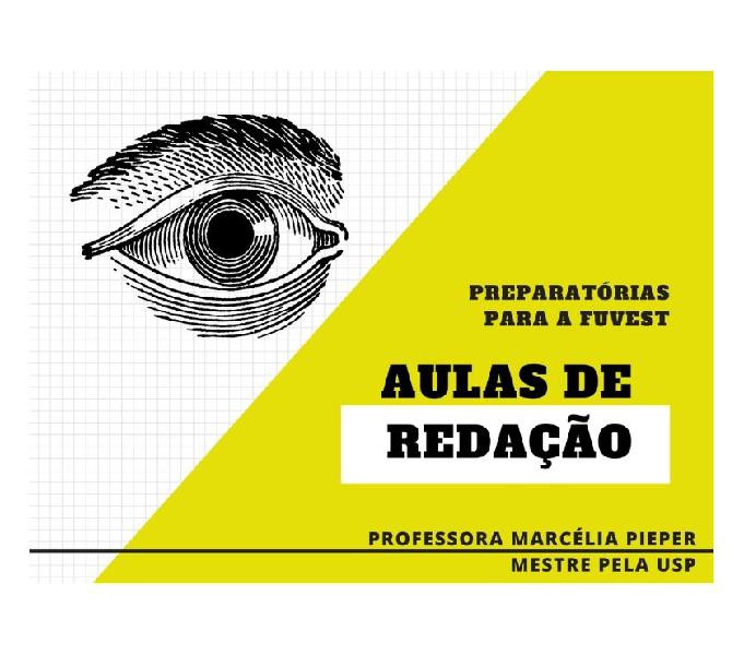 Professora particular de Redação - Moema e Região- SP