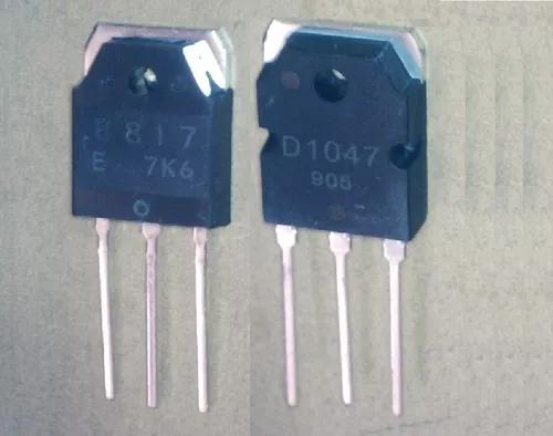 2sb817 2sd1047 Transistores De Potência Jogo Com 02 Peças