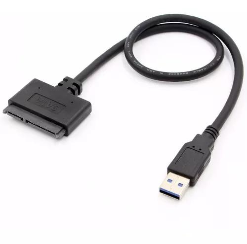 Cabo Usb 3.0 Para Hd Sata 2.5 22 Pinos Notebook Muito