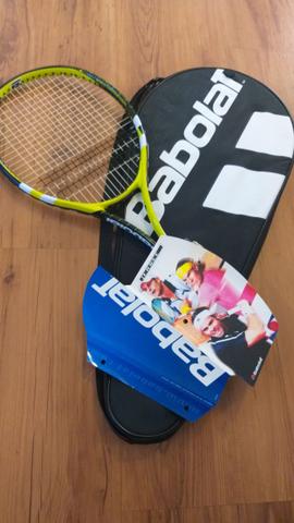 Raquete Babolat (usada 1 x.estado de novo)