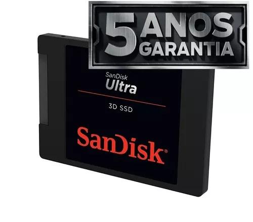 Ssd 1tb Sandisk Ultra3 Nand Sata3- Gar 5anos - Com N. Fiscal