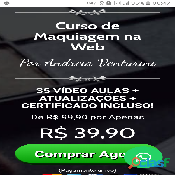 curso na web de maquiagem