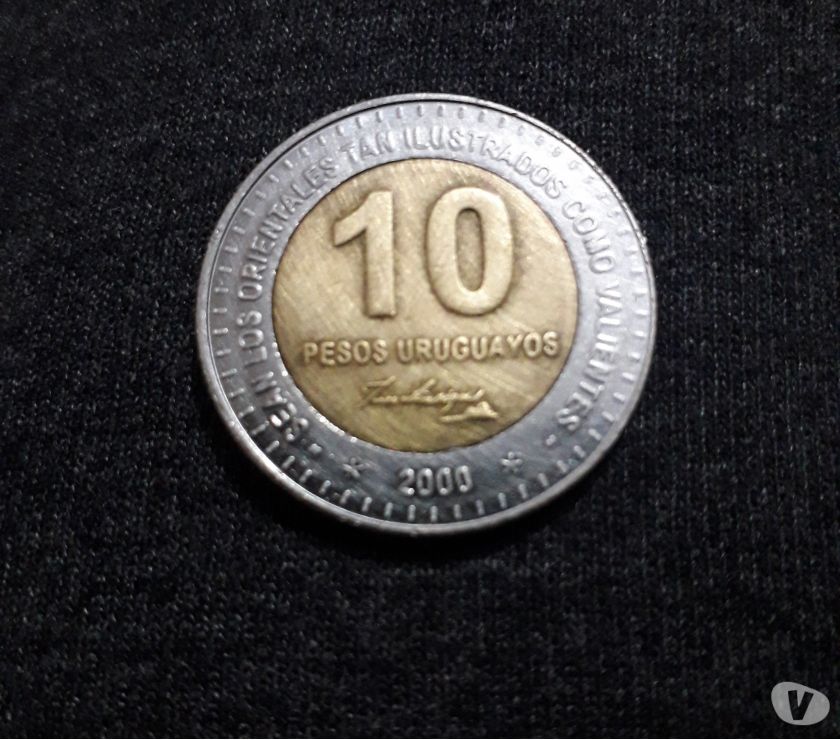 10 pesos uruguaio ** José Artigas Reversa