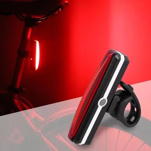 Bicicleta Taillight Lâmpada Led Lanterna Safty Aviso À Pro