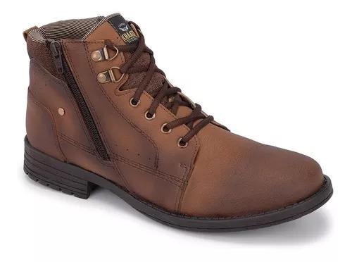 Bota Tênis Sapatênis Casual Alta Masculino Khaata Ref:4026