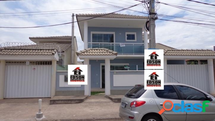 Casa Duplex, 3 Quartos, 2 Suítes, Churrasqueira, Itaipuaçu