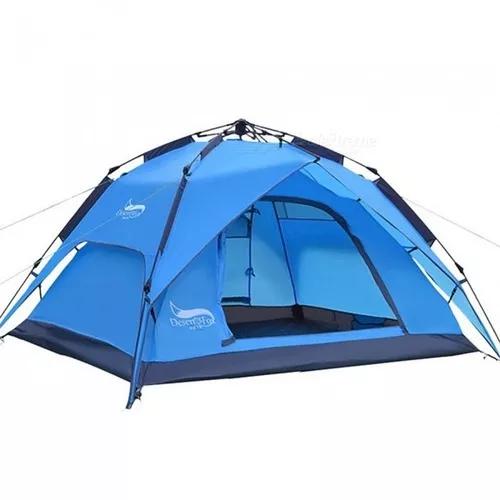 Esamact Ao Ar Livre Duplo Portas Tenda Camping Automática