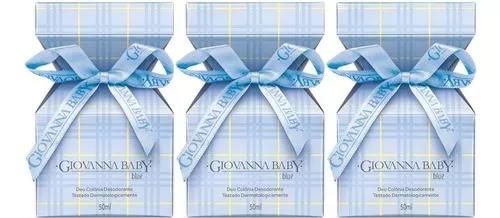 Giovanna Baby - Kit Deo Colônia Blue 50ml (3 Unidades)