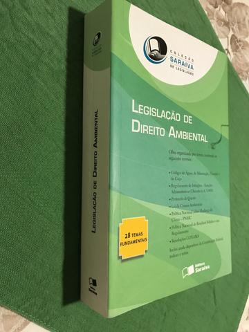 Livro: Legislação de Direito Ambiental- Coleção Saraiva-