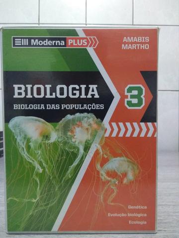 Livro - Moderno Plus Amabis Martho BIOLOGIA VOL 3