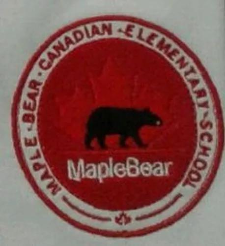 Maple Bear - Patch Bordado Termocolante - 10 Unidades