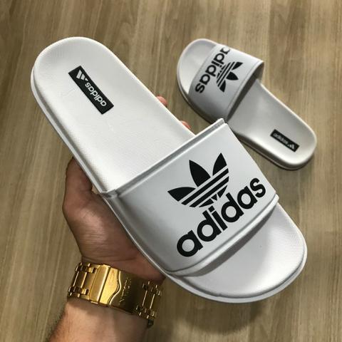 Sandálias Adidas Nike e Gucci