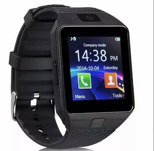 Relógio Celular Smart Watch Touch Chip Bluetooth Camera