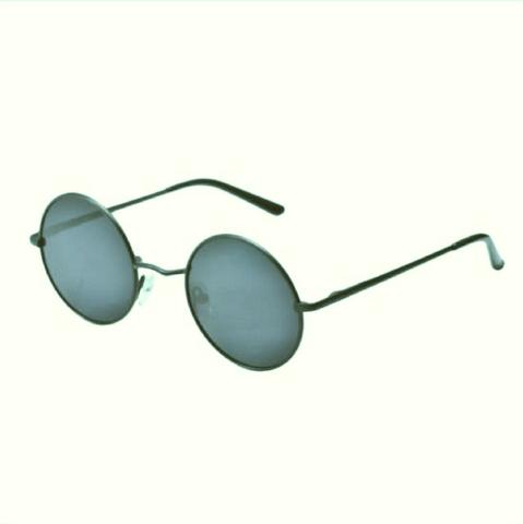 Óculos De Sol Polarizado Redondo Estilo Jonh Lennon