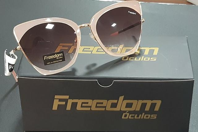 Óculos Freedom com proteção UV,polarizados e com garantia