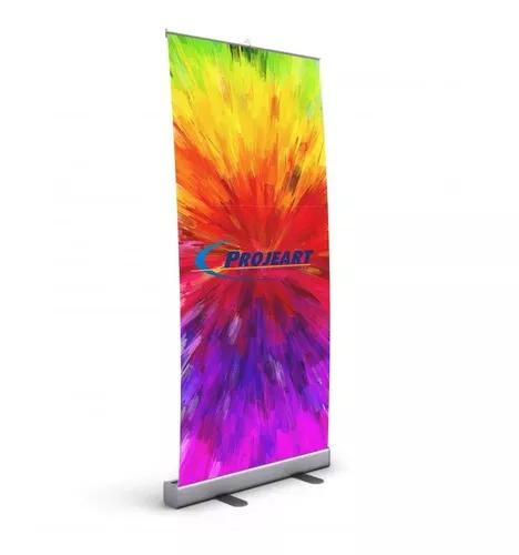 03 Porta Banner Roll Up Rollup 80x200cm
