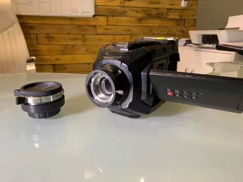 Camera Blackmagic Ursa Mini 4k Pl + Adaptadobocal B4 Incluso