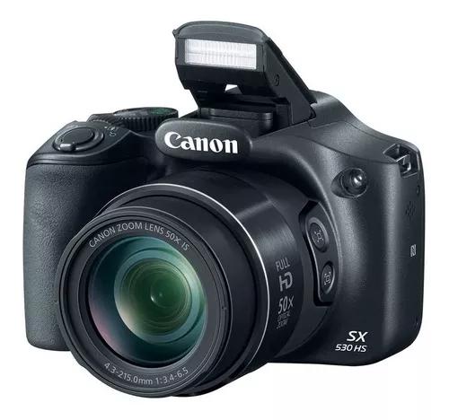 Camera Canon Sx530hs Powershot Wifi +32gb Classe10+ Bolsa