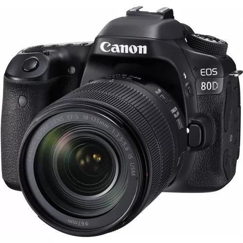 Canon 80d Lente 18-135mm Câmera Kit Pronta Entrega Lojista