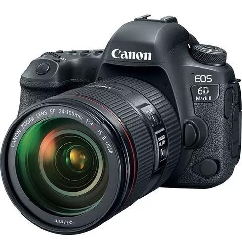 Canon Eos 6d Mkii Kit 24-105mm F/4l Is Ii Usm C/ Recibo