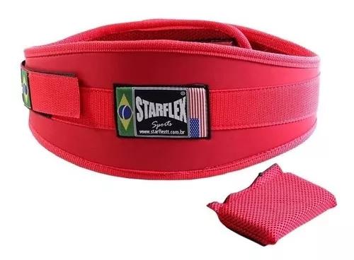 Cinturão Rosa Para Musculação - Starflex