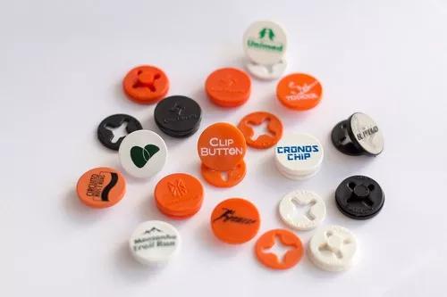 Clip Button Substitui Alfinete - Personalizado - 302 Kits